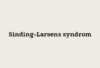 Smerter i knæ hos børn Sinding-Larsens syndrom